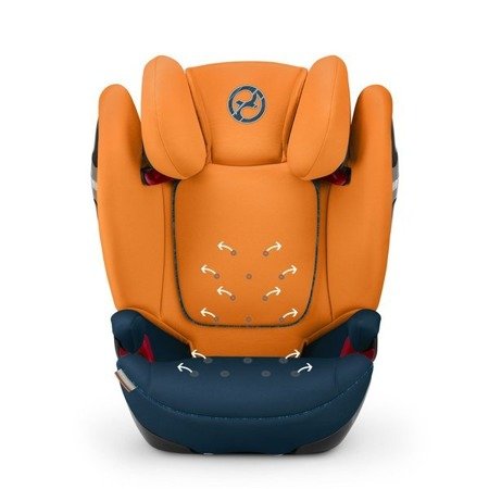 Cybex Solution S-Fix Fotelik Samochodowy 15-36kg Navy Blue + Letnia Tapicerka