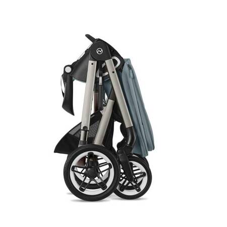 Cybex Talos S Lux Wózek Spacerowy Rama Taupe Stormy Blue