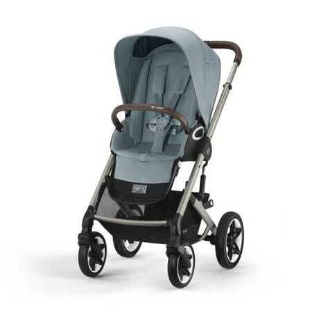 Cybex Talos S Lux Wózek Spacerowy Rama Taupe Stormy Blue