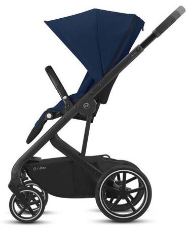 Cybex Talos S Lux Wózek Spacerowy Srebrna Rama Navy Blue