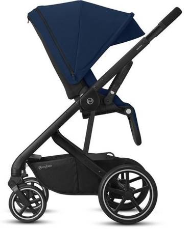 Cybex Talos S Lux Wózek Spacerowy Srebrna Rama Navy Blue