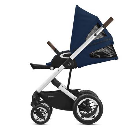 Cybex Talos S Lux Wózek Spacerowy Srebrna Rama Navy Blue