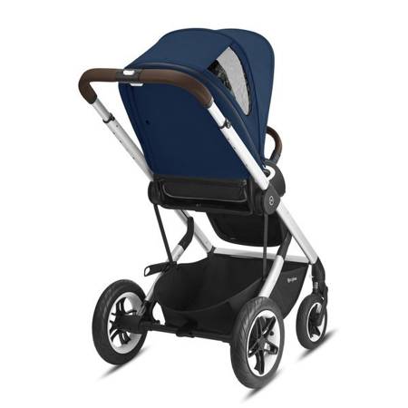 Cybex Talos S Lux Wózek Spacerowy Srebrna Rama Navy Blue