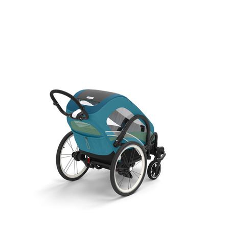 Cybex Zeno Bike Przyczepka Rowerowa Mid Turquoise