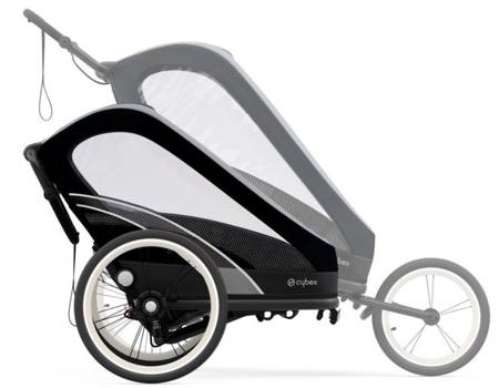 Cybex Zeno Przyczepka Do Roweru Do Biegania Cybex Sports All Black