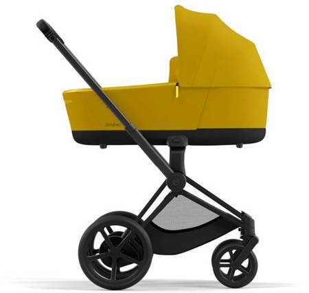 Cybex e-Priam 3.0 Wózek Głęboko-Spacerowy + Cloud Z Fotelik Samochodowy 0-13 kg Zestaw 3w1 Mustard Yellow