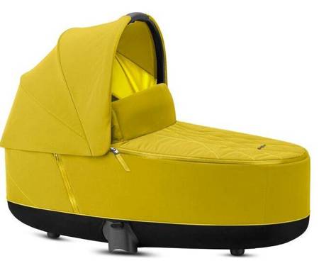 Cybex e-Priam 3.0 Wózek Głęboko-Spacerowy + Cloud Z Fotelik Samochodowy 0-13 kg Zestaw 3w1 Mustard Yellow