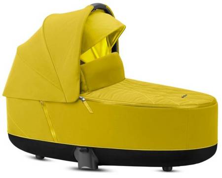 Cybex e-Priam 3.0 Wózek Głęboko-Spacerowy + Cloud Z Fotelik Samochodowy 0-13 kg Zestaw 3w1 Mustard Yellow