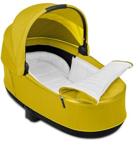 Cybex e-Priam 3.0 Wózek Głęboko-Spacerowy + Cloud Z Fotelik Samochodowy 0-13 kg Zestaw 3w1 Mustard Yellow