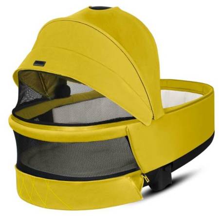 Cybex e-Priam 3.0 Wózek Głęboko-Spacerowy + Cloud Z Fotelik Samochodowy 0-13 kg Zestaw 3w1 Mustard Yellow