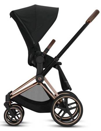 Cybex e-Priam 3.0 Wózek Głęboko-Spacerowy + Cloud Z2 Fotelik Samochodowy 0-13 kg Zestaw 3w1 Deep Black