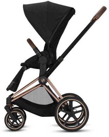 Cybex e-Priam 3.0 Wózek Głęboko-Spacerowy + Cloud Z2 Fotelik Samochodowy 0-13 kg Zestaw 3w1 Deep Black