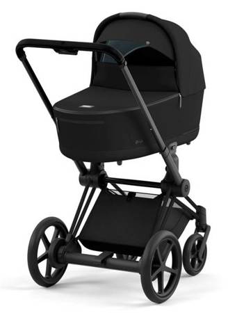 Cybex e-Priam 3.0 Wózek Głęboko-Spacerowy + Cloud Z2 Fotelik Samochodowy 0-13 kg Zestaw 3w1 Deep Black