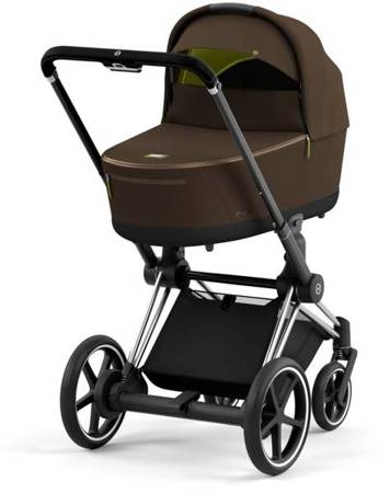 Cybex e-Priam 3.0 Wózek Głęboko-Spacerowy + Cloud Z2 Fotelik Samochodowy 0-13 kg Zestaw 3w1 Khaki Brown