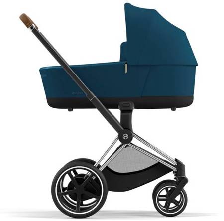 Cybex e-Priam 3.0 Wózek Głęboko-Spacerowy + Cloud Z2 Fotelik Samochodowy 0-13 kg Zestaw 3w1 Mountain Blue