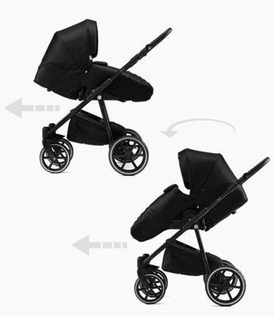 Dada Prams Apus Wózek Głęboko-Spacerowy 2w1 Black