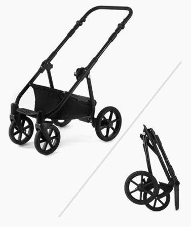 Dada Prams Apus Wózek Głęboko-Spacerowy 2w1 Black