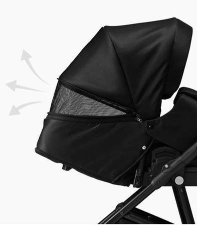 Dada Prams Apus Wózek Głęboko-Spacerowy 2w1 Black