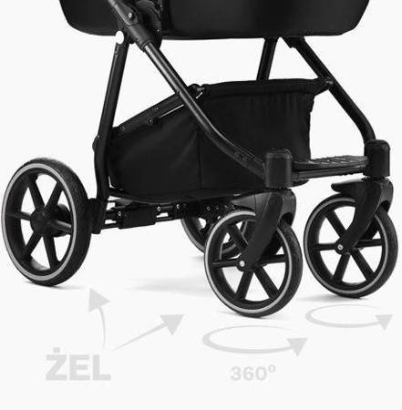 Dada Prams Apus Wózek Głęboko-Spacerowy 2w1 Black