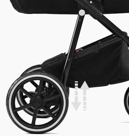 Dada Prams Apus Wózek Głęboko-Spacerowy 2w1 Black