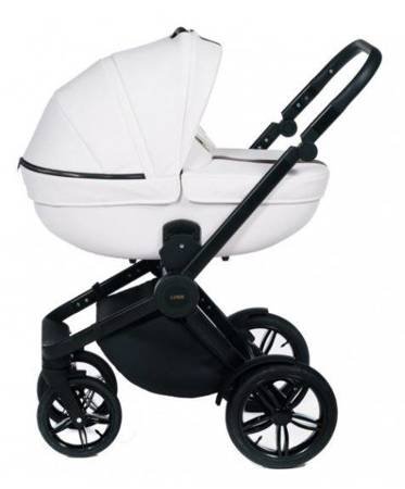 Dada Prams Luxor Wózek Głęboko-Spacerowy 2w1 White oiled