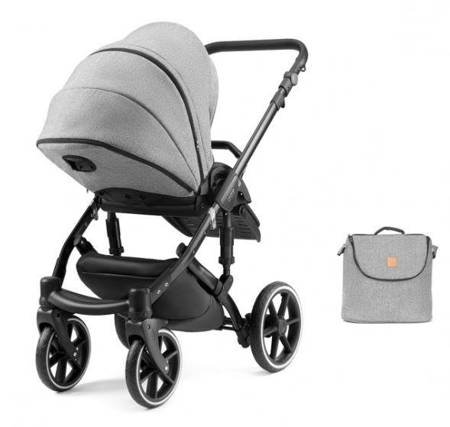 Dada Prams Max 500 New Wózek Głęboko-Spacerowy 2w1 Dolomite Silver