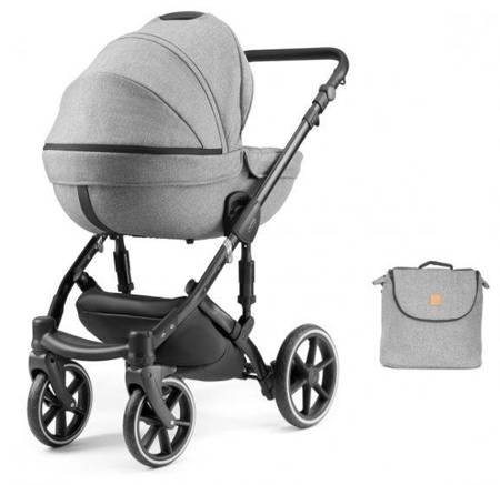 Dada Prams Max 500 New Wózek Głęboko-Spacerowy 2w1 Dolomite Silver