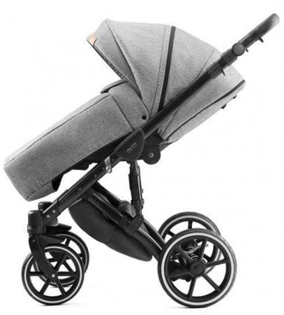 Dada Prams Max 500 New Wózek Głęboko-Spacerowy 2w1 Dolomite Silver