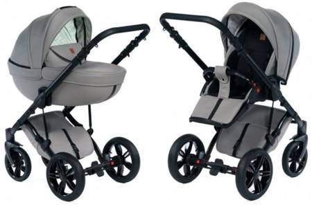 Dada Prams Max 500 Wózek Głęboko-Spacerowy 2w1 Light Grey