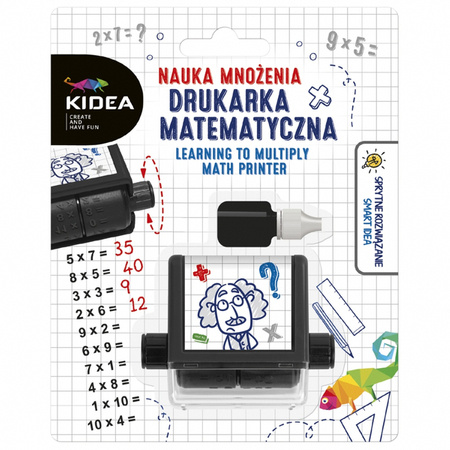 Derform Kidea Drukarka Matematyczna. Nauka Mnożenia 