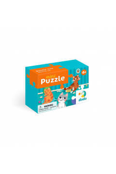 Dodo Toys 35 EL. Puzzle Mini Szalone Koty