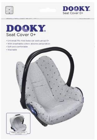 Dooky Pokrowiec do Fotelika 0-13 kg Light Crowns