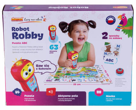 Dumel Robot Robby Puzzle ABC