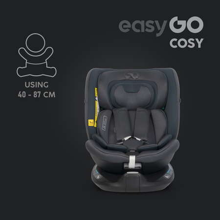 Easy Go Cosy Fotelik Samochodowy 0-36 kg Granito