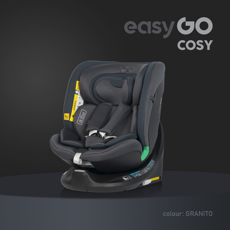 Easy Go Cosy Fotelik Samochodowy 0-36 kg Granito