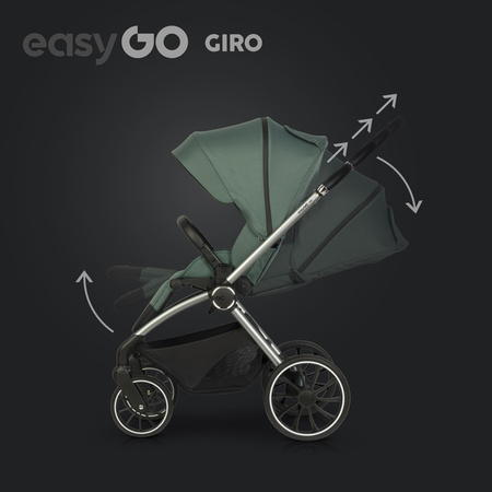 EasyGo 2 Giro Wózek Głęboko-Spacerowy Sage Green