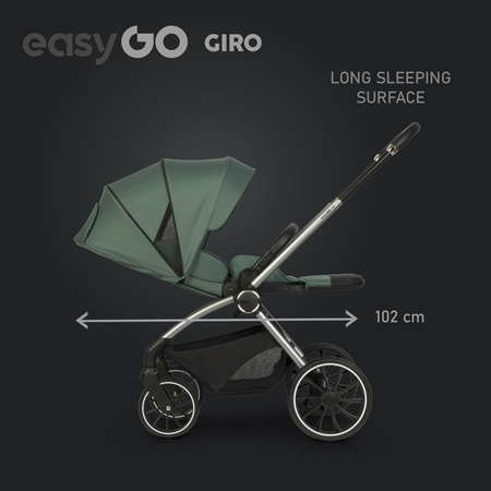 EasyGo 2 Giro Wózek Głęboko-Spacerowy Sage Green