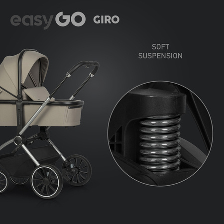 EasyGo 2 Giro Wózek Głęboko-Spacerowy Savana Beige