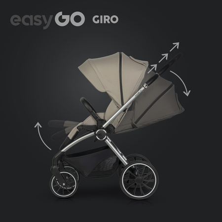 EasyGo 2 Giro Wózek Głęboko-Spacerowy Savana Beige