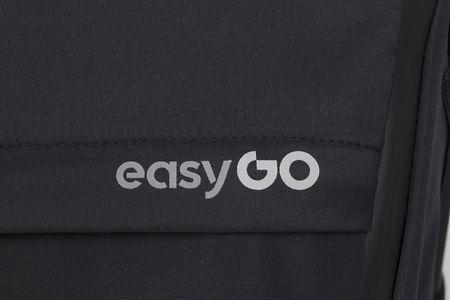 EasyGo Echo Wózek Spacerowy Bliźniaczy Ebony Black