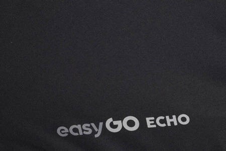 EasyGo Echo Wózek Spacerowy Bliźniaczy Ebony Black