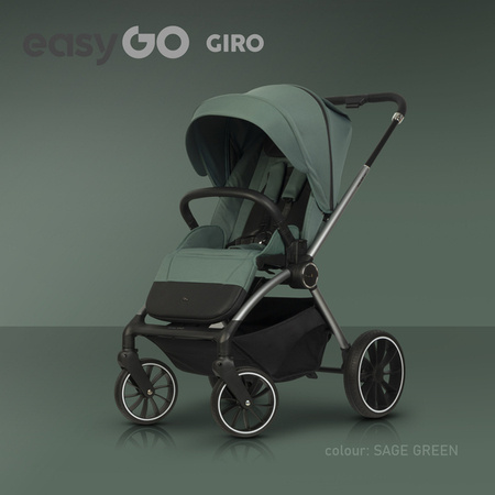 EasyGo Giro Wózek Głęboko-Spacerowy Sage Green