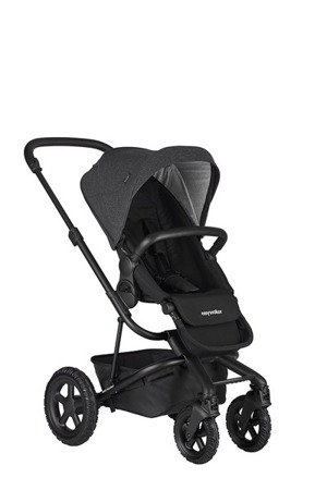 Easywalker Harvey 2 All-Terrain Wózek głęboko-spacerowy Night Black (zawiera stelaż, siedzisko z budką i pałąkiem)  Night Black