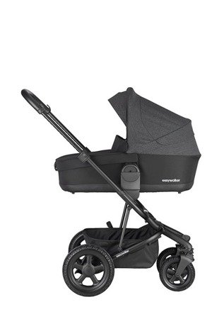 Easywalker Harvey 2 All-Terrain Wózek głęboko-spacerowy Night Black (zawiera stelaż, siedzisko z budką i pałąkiem)  Night Black