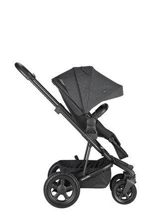 Easywalker Harvey 2 All-Terrain Wózek głęboko-spacerowy Night Black (zawiera stelaż, siedzisko z budką i pałąkiem)  Night Black