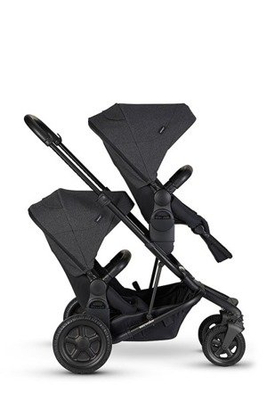 Easywalker Harvey 2 All-Terrain Wózek głęboko-spacerowy Night Black (zawiera stelaż, siedzisko z budką i pałąkiem)  Night Black