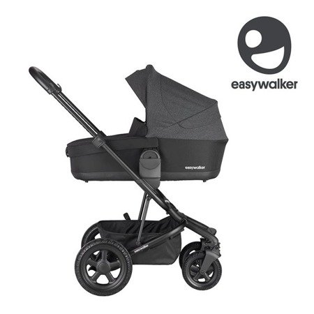 Easywalker Harvey 2 All-Terrain Wózek głęboko-spacerowy Night Black (zawiera stelaż, siedzisko z budką i pałąkiem)  Night Black