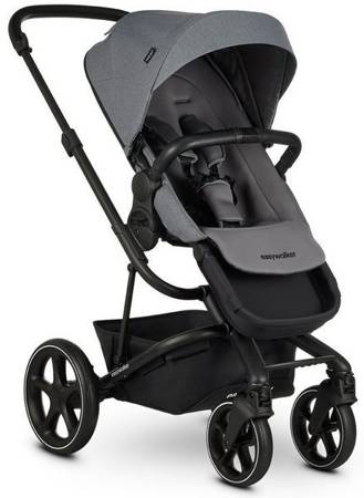 Easywalker Harvey 3 Wózek Spacerowy Fossil Grey (zawiera stelaż, siedzisko z budką i pałąkiem z ekoskóry)