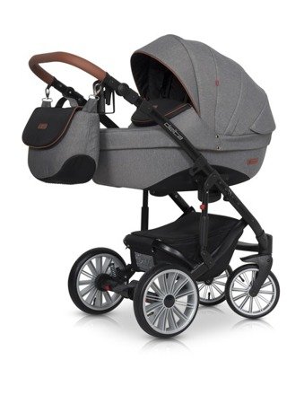 Euro-Cart Delta Wózek Głęboko-Spacerowy 2w1 Anthracite