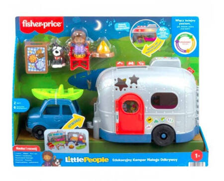 Fisher-Price Little People Edukacyjny Kamper Małego Odkrywcy HJN43